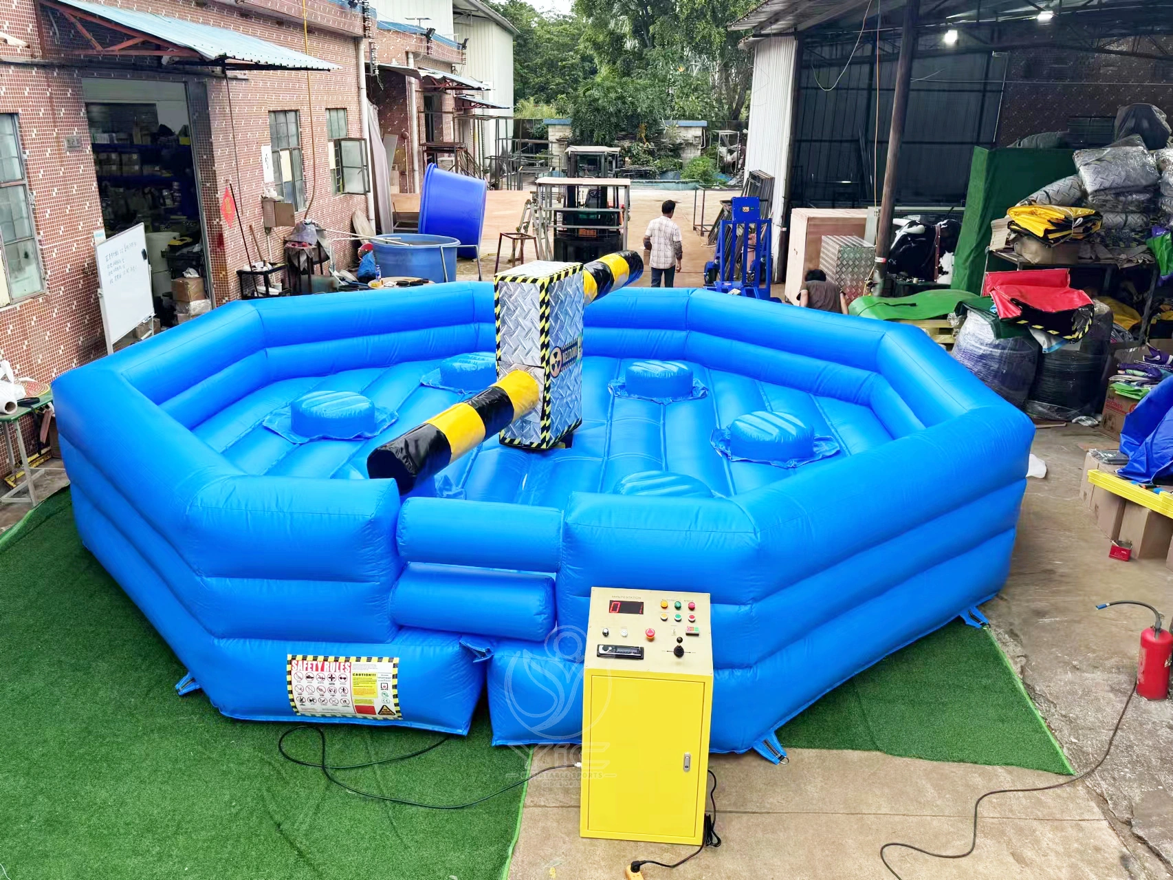 Inflatable mechanical meltdown game product photo 2