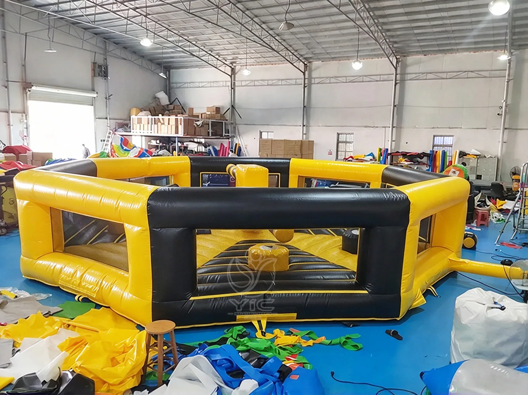 Inflatable wipeout obstacle course rental product photo 4