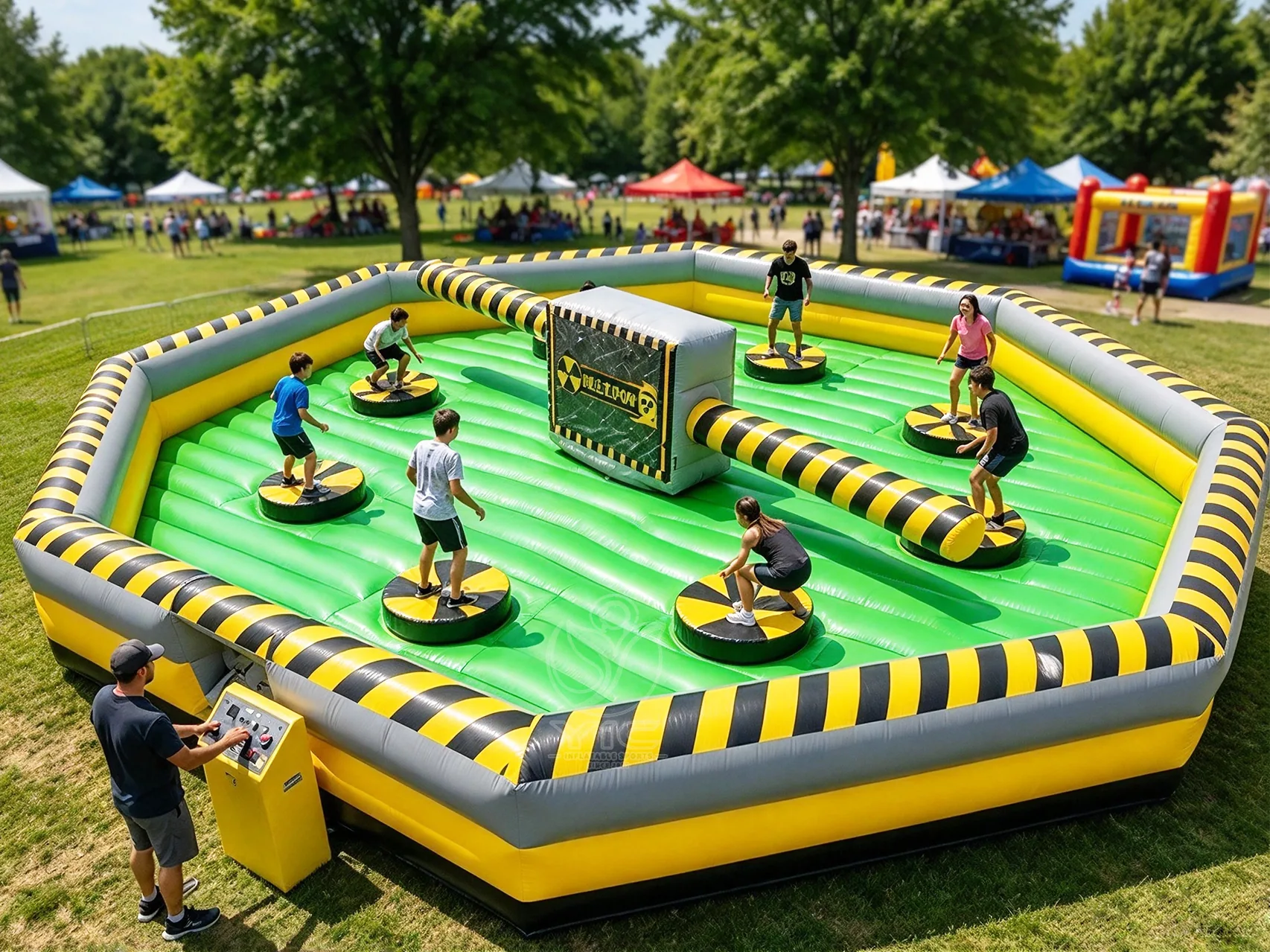 Inflatable sweeper game product photo 5