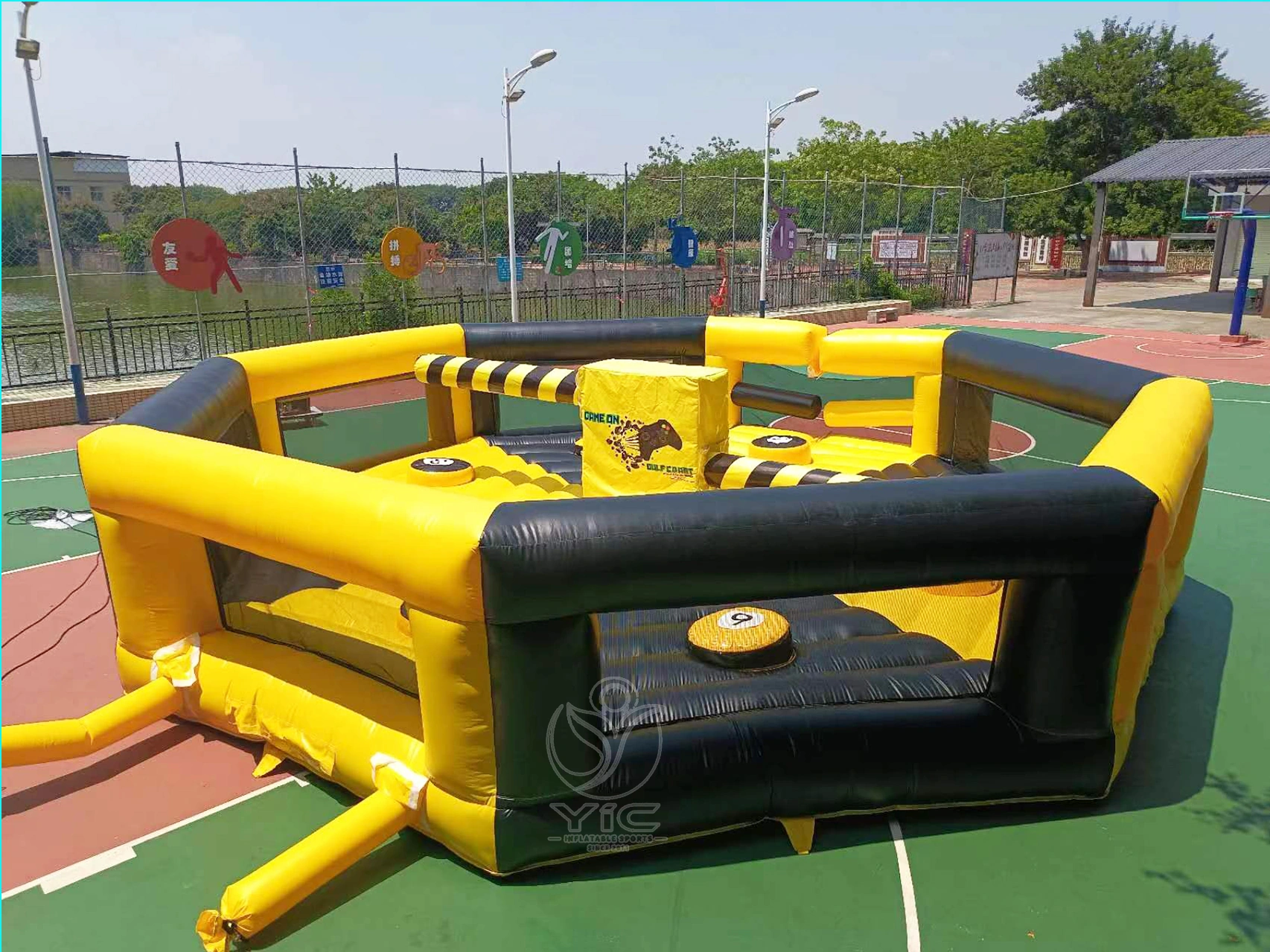 Commercial inflatable mechanical games products from YIC