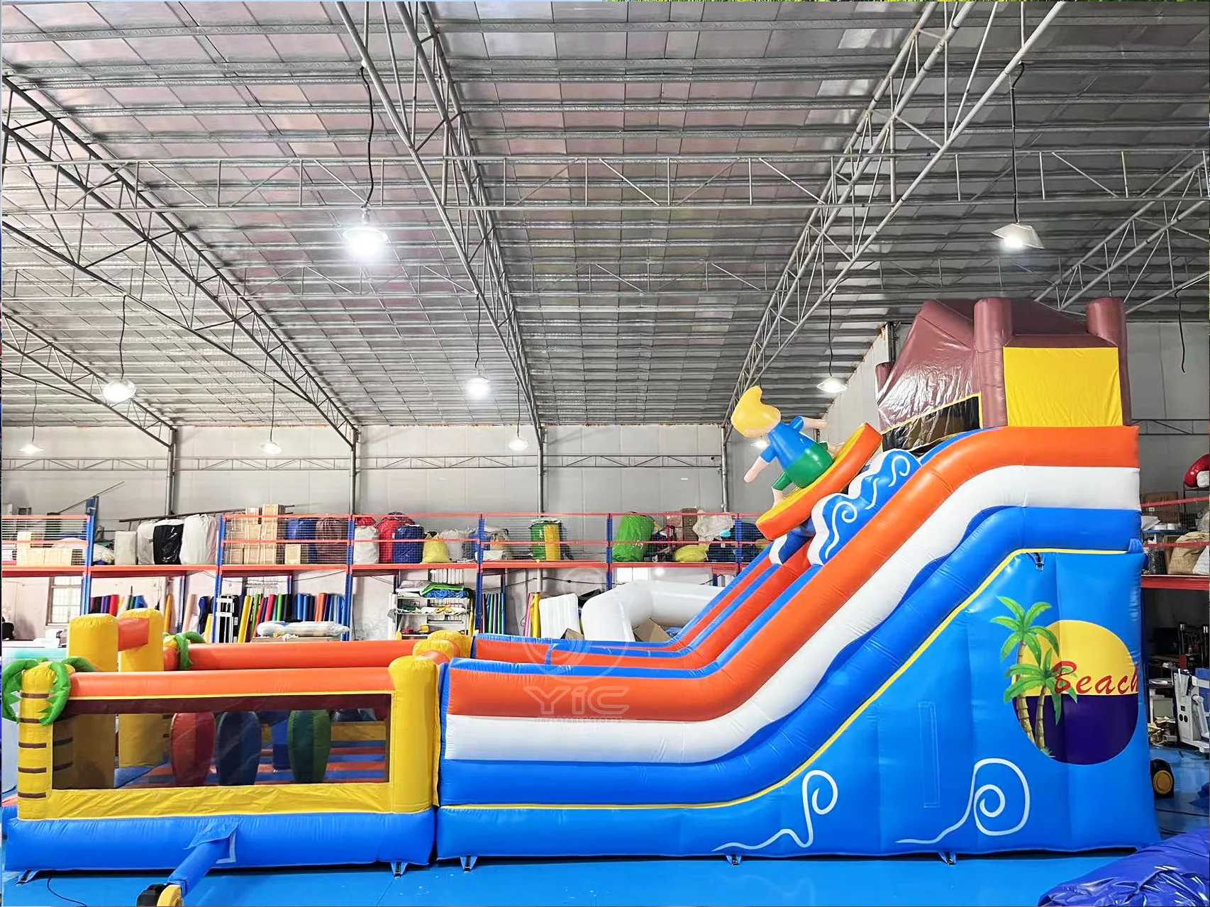 Beach Themed Inflatable Obstacle Course product photo 2