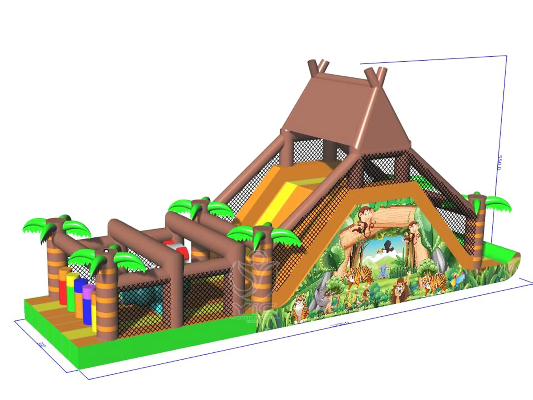 Jungle Island Obstacle Course product photo 5