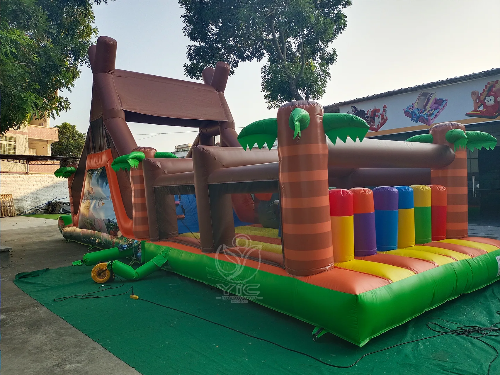 Jungle Inflatable Obstacle Course product photo 2