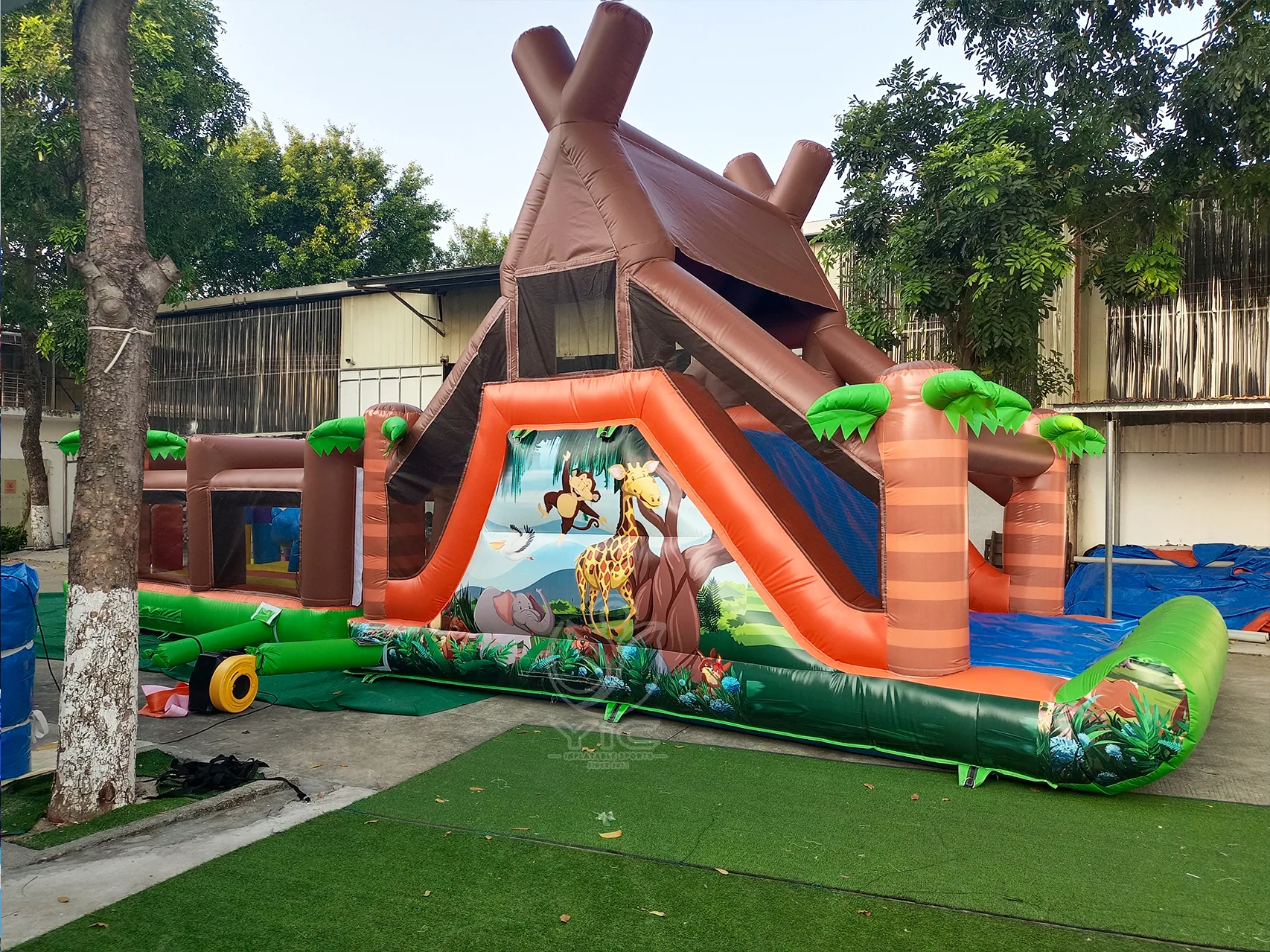 Jungle Inflatable Obstacle Course product photo 3