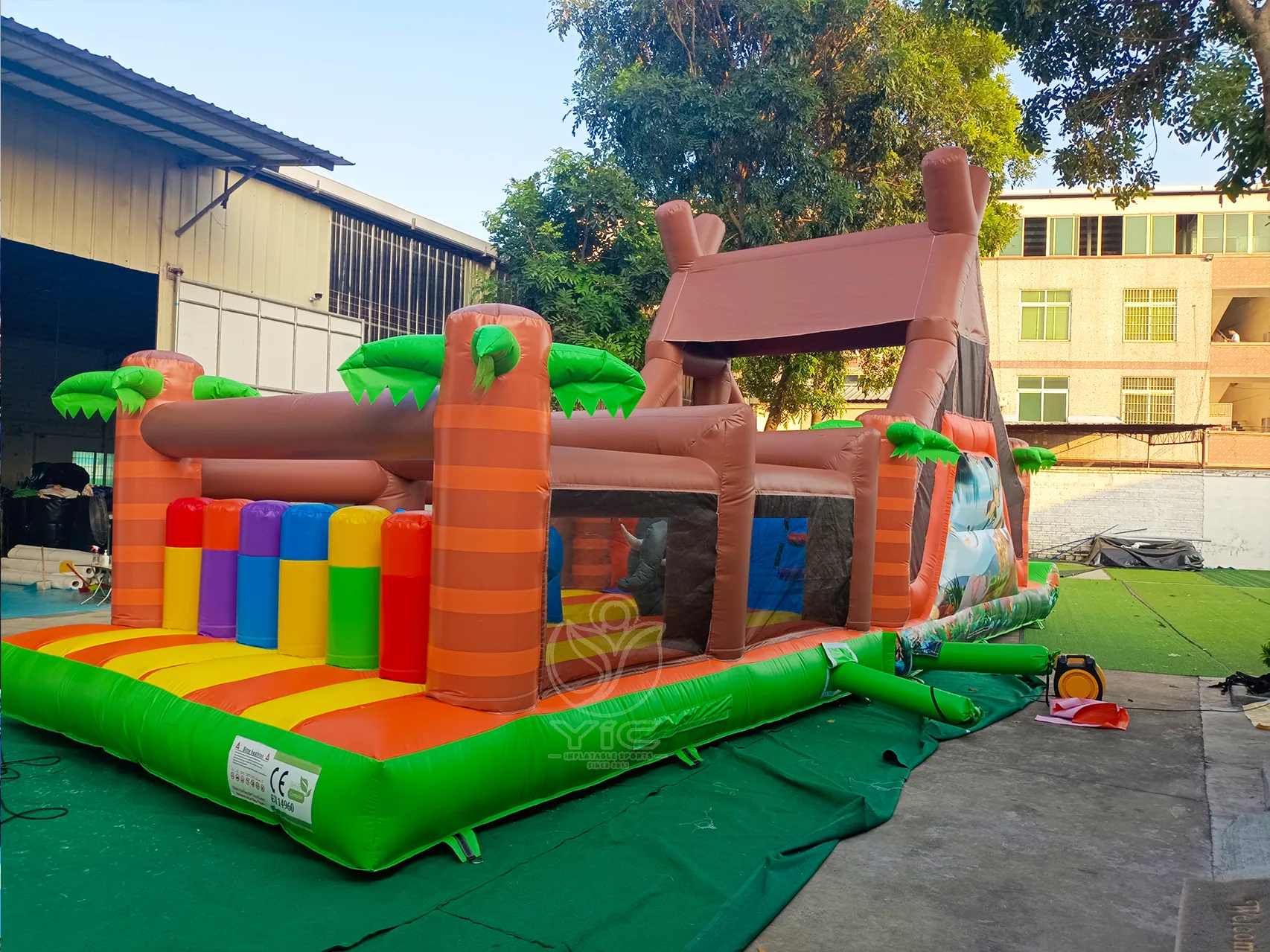 Jungle Inflatable Obstacle Course product photo 4