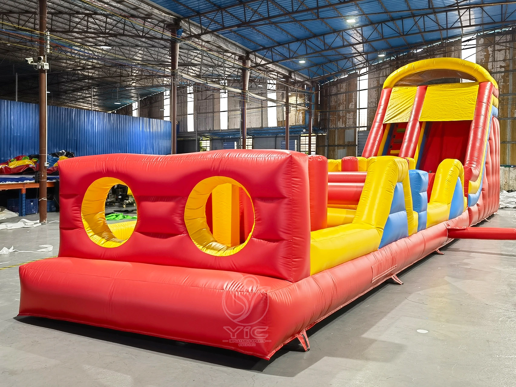 Red and yellow obstacle course product photo 3