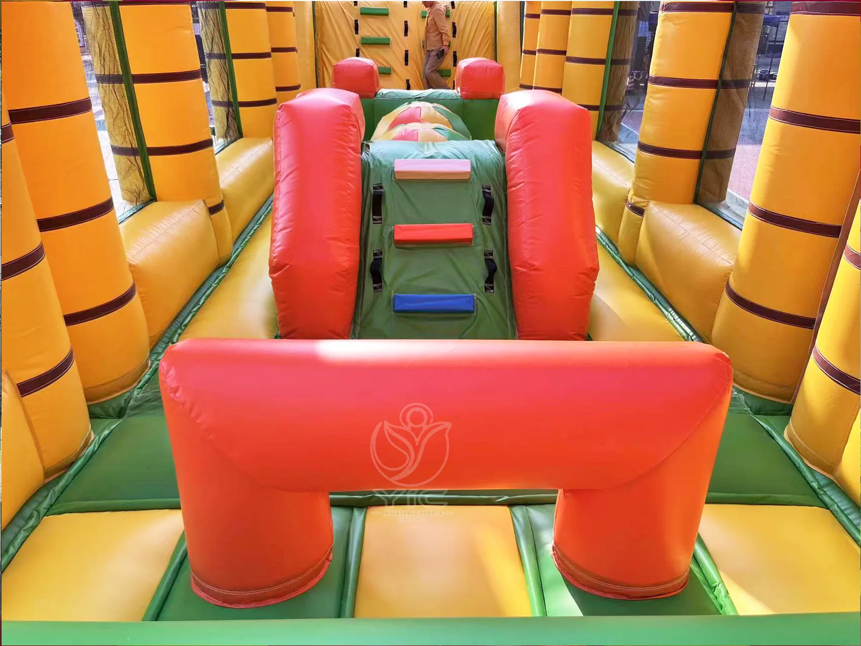 Commercial Jungle Inflatable Obstacle Course product photo 4