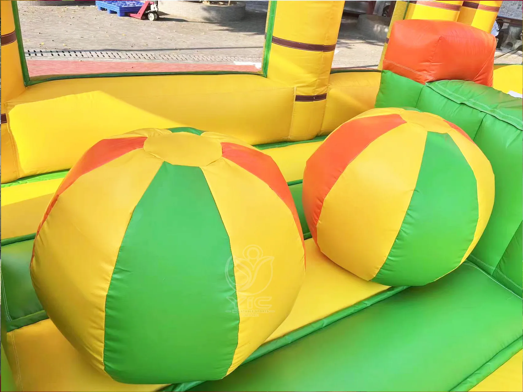 Commercial Jungle Inflatable Obstacle Course product photo 5