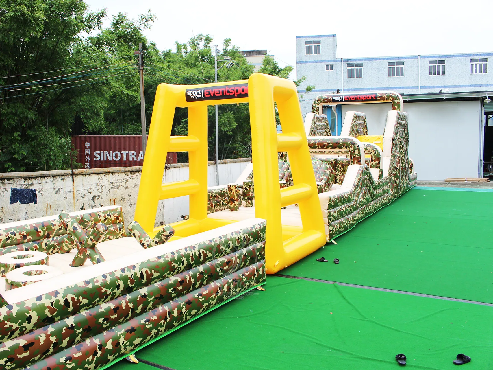 Army Inflatable Obstacle Course product photo 3