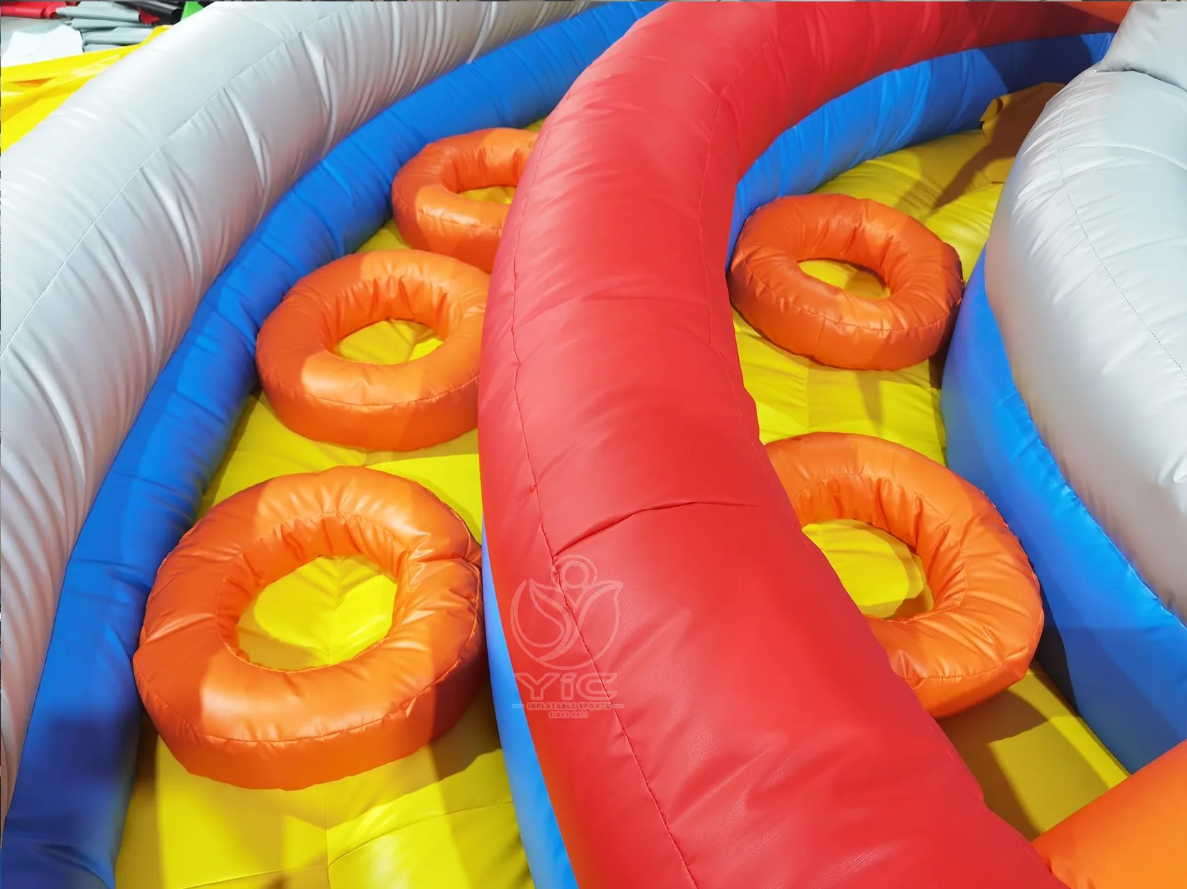 Car Park Inflatable Obstacle Course product photo 4