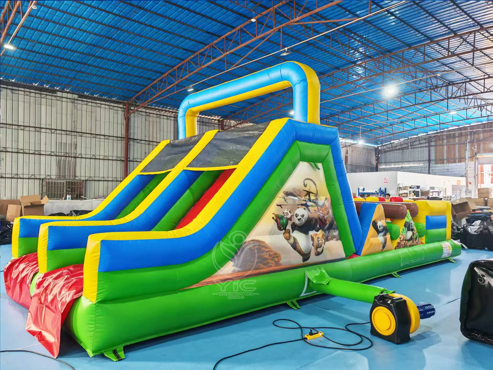 Panda Bounce House Obstacle Course product photo 2