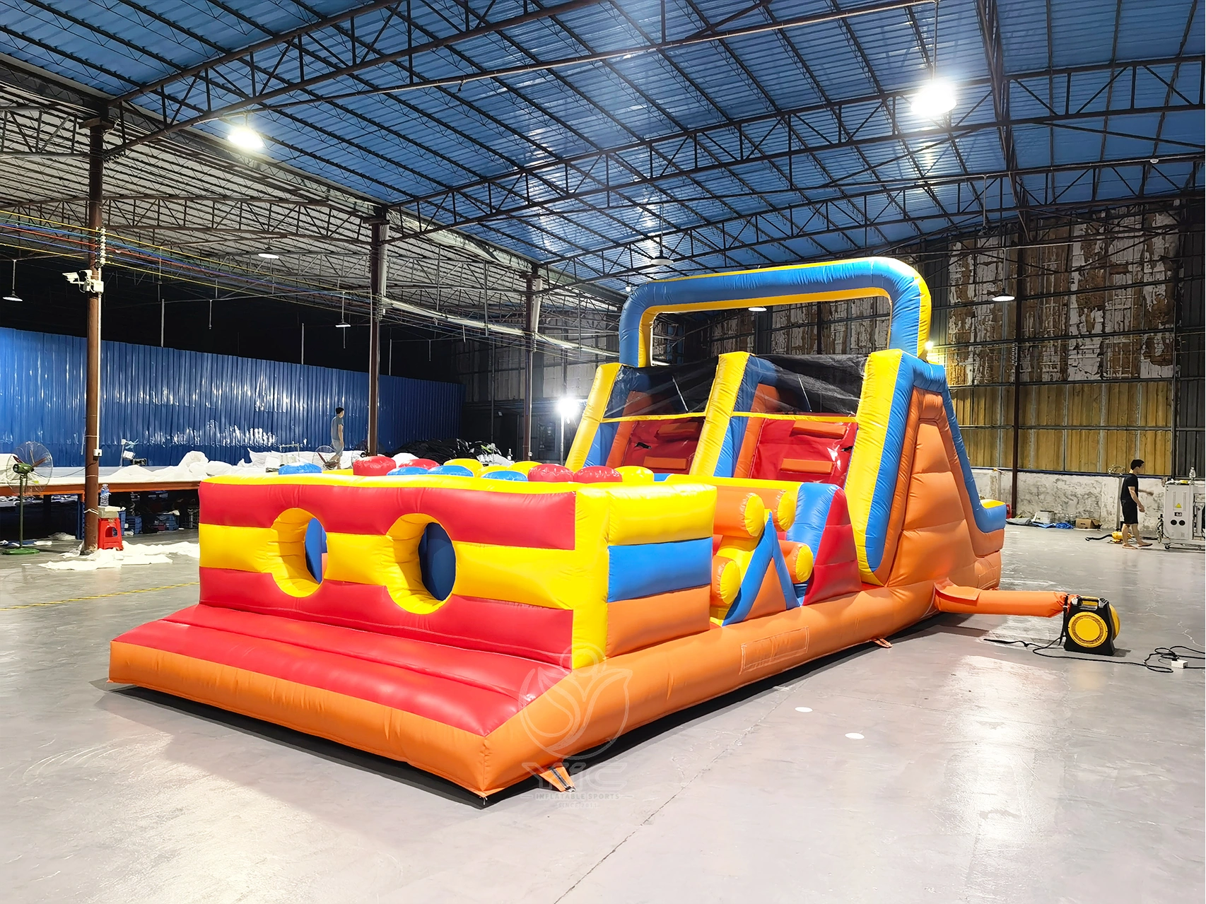 Commercial inflatable obstacle course product photo 2