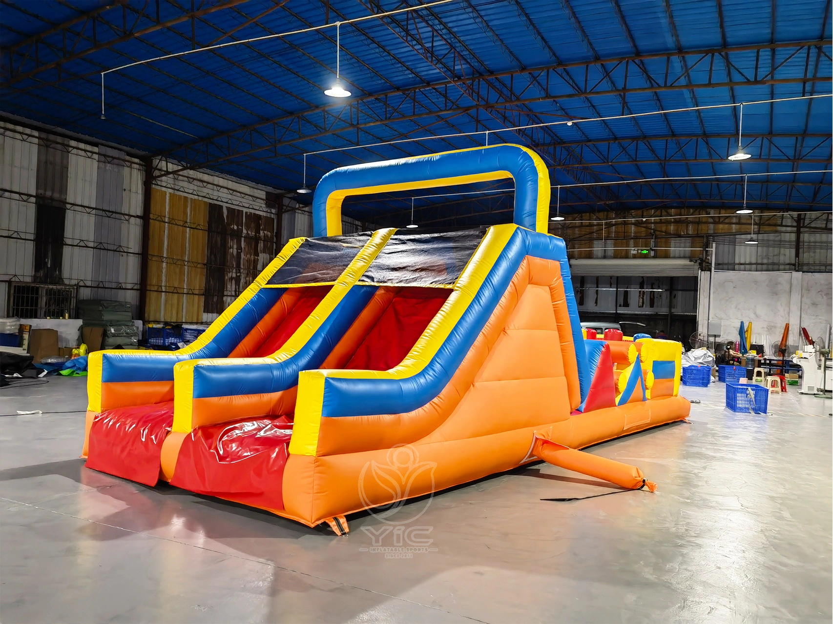 Commercial inflatable obstacle course product photo 4