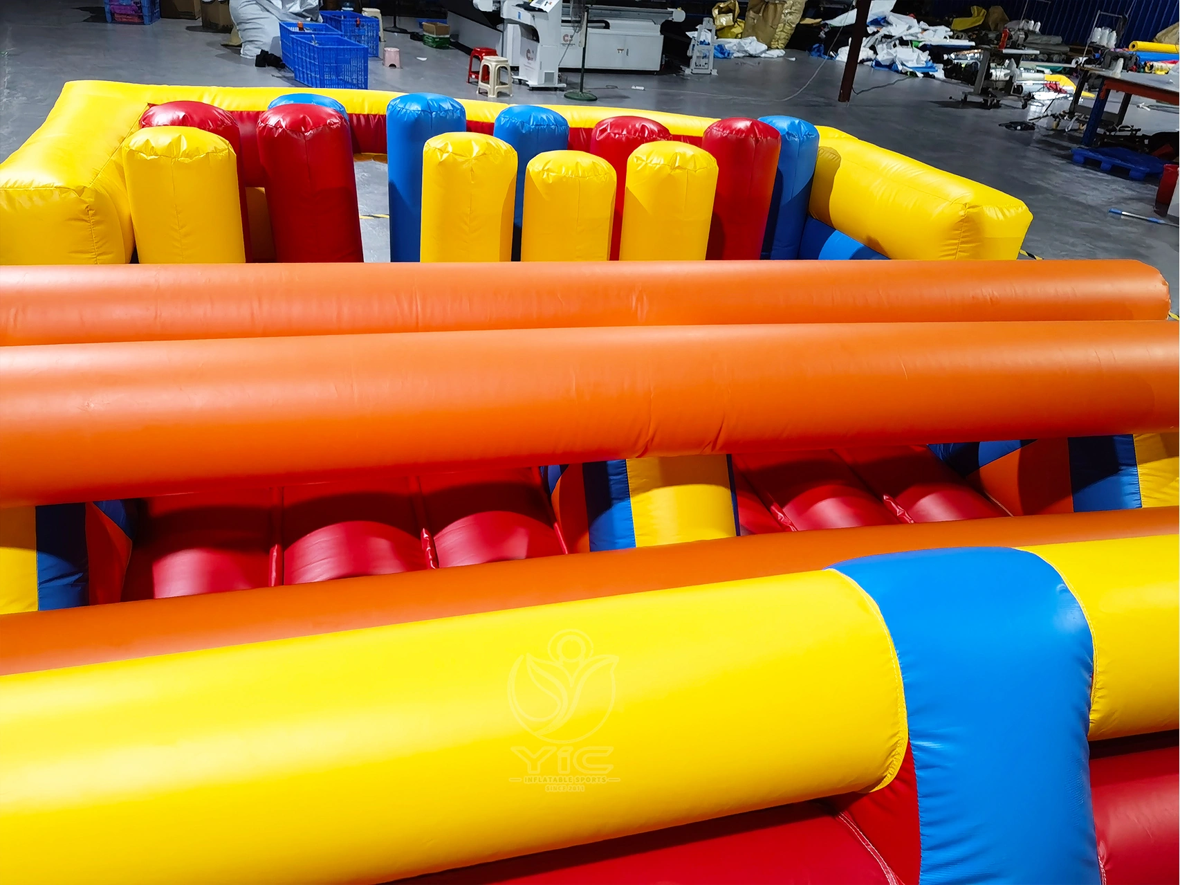 Commercial inflatable obstacle course product photo 5