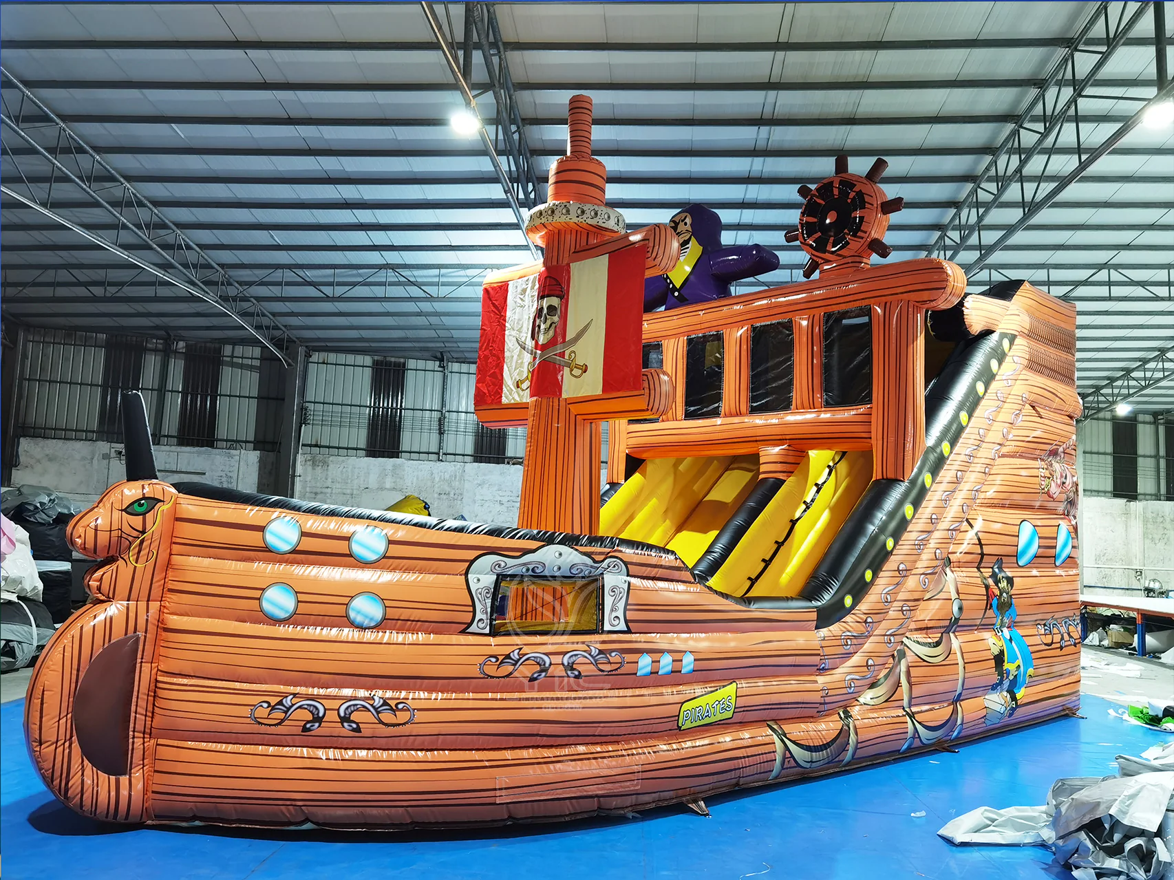 Pirate ship jumping castle, a commercial pirate ship jumping castle by YIC Inflatable Sports