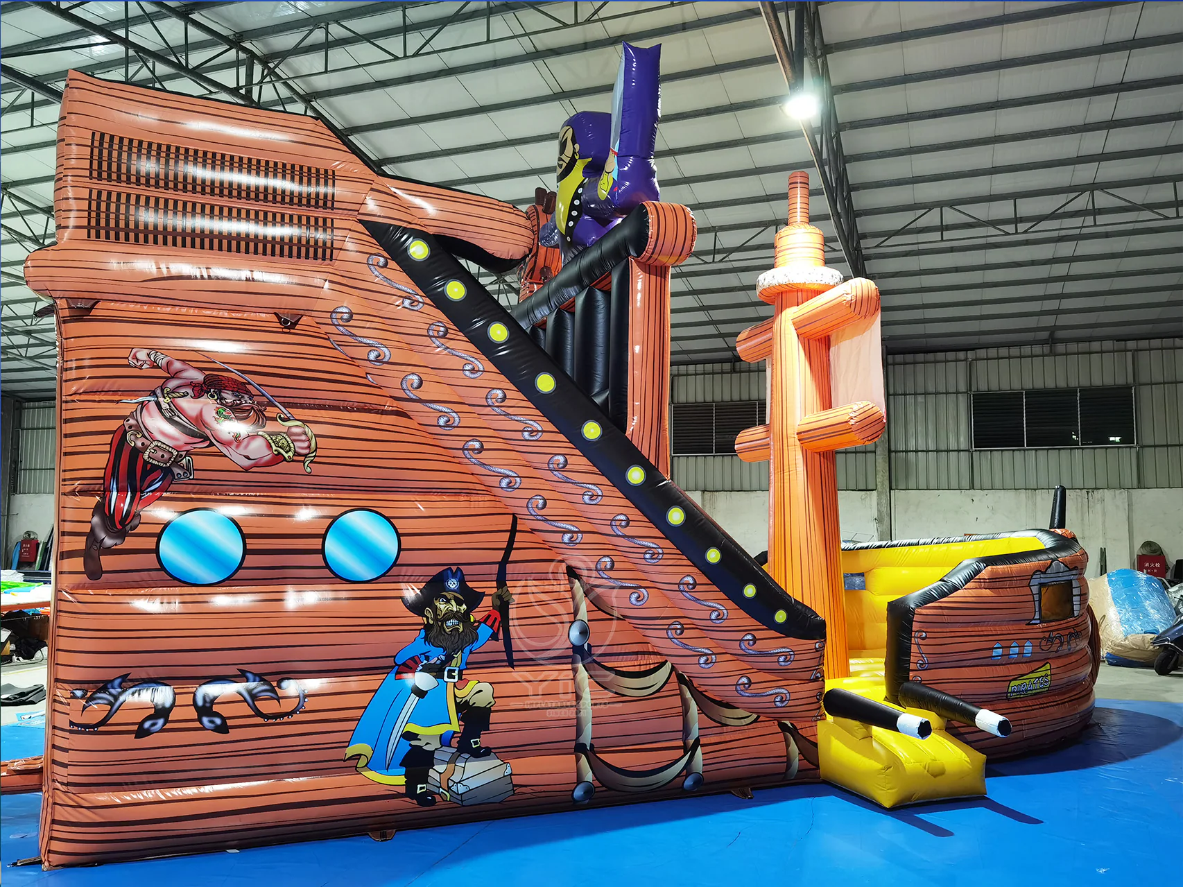 Pirate ship jumping castle product photo 2