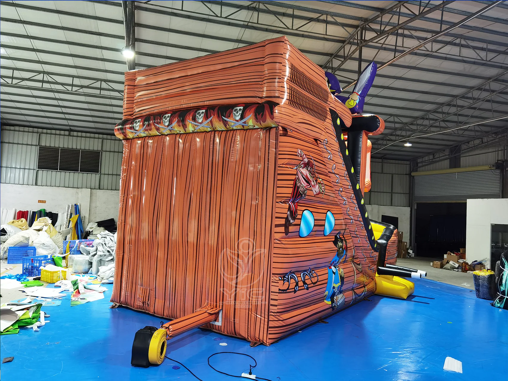 Pirate ship jumping castle product photo 4