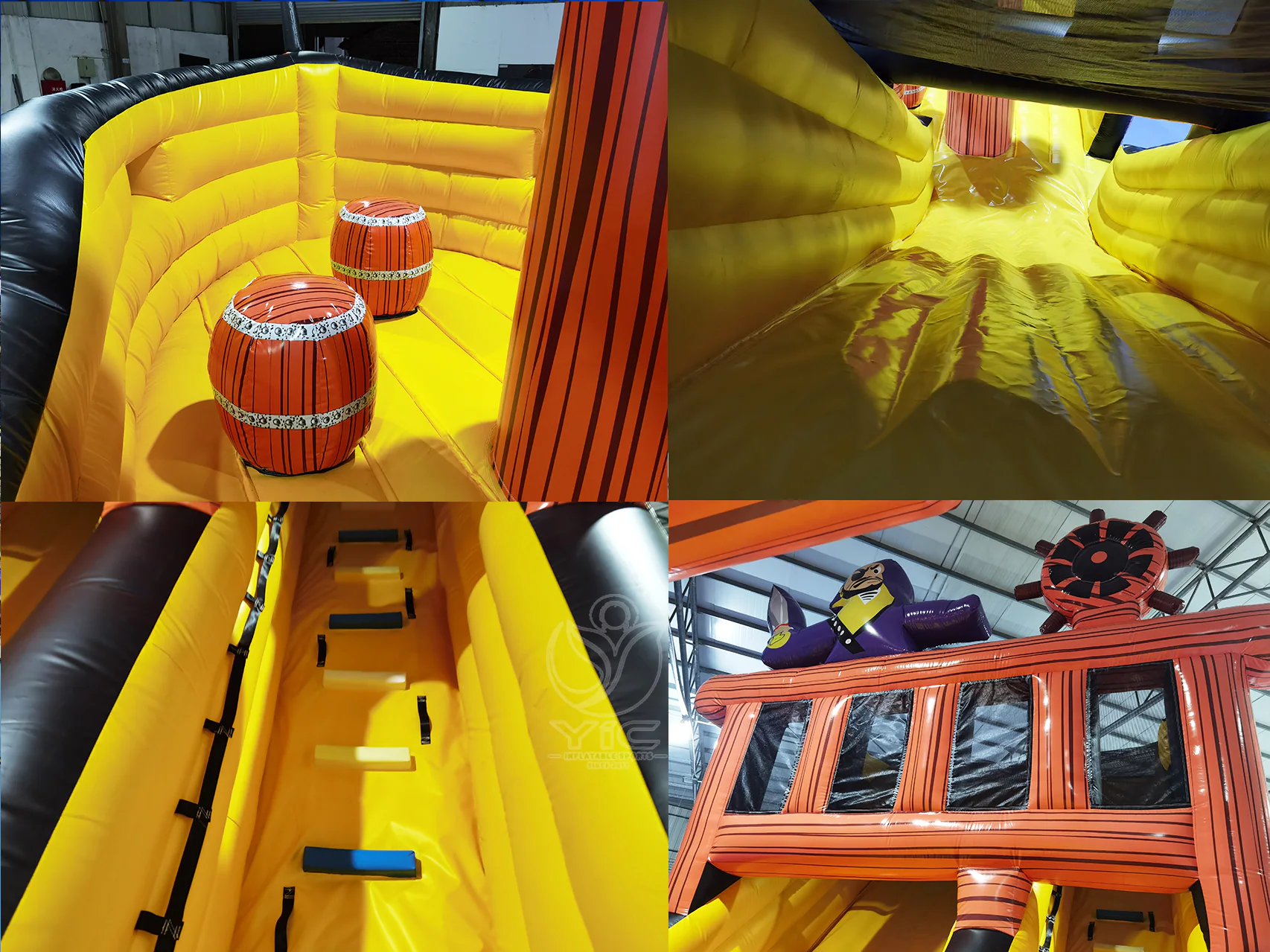 Pirate ship jumping castle product photo 5