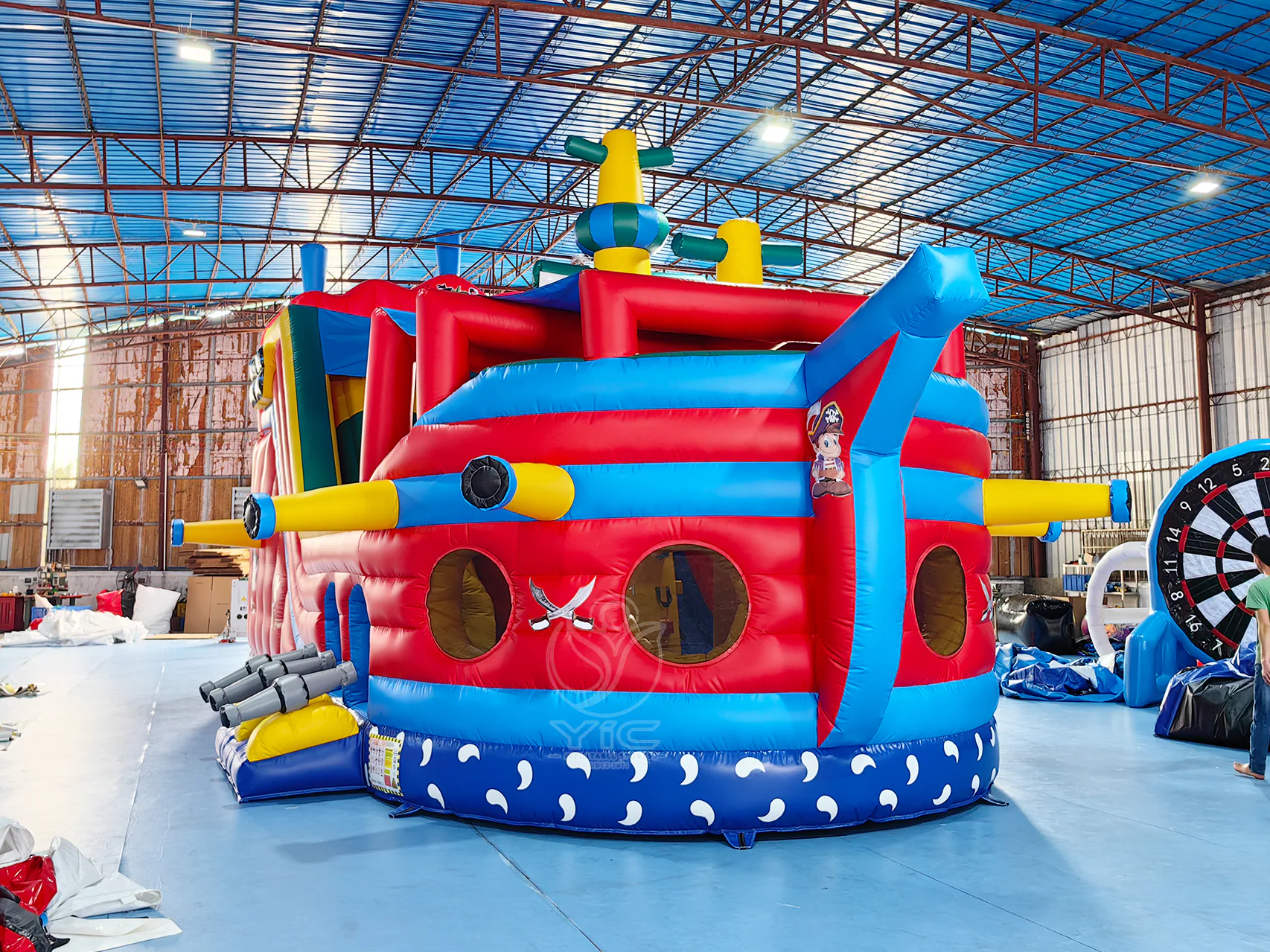 Giant pirate ship inflatable product photo 2