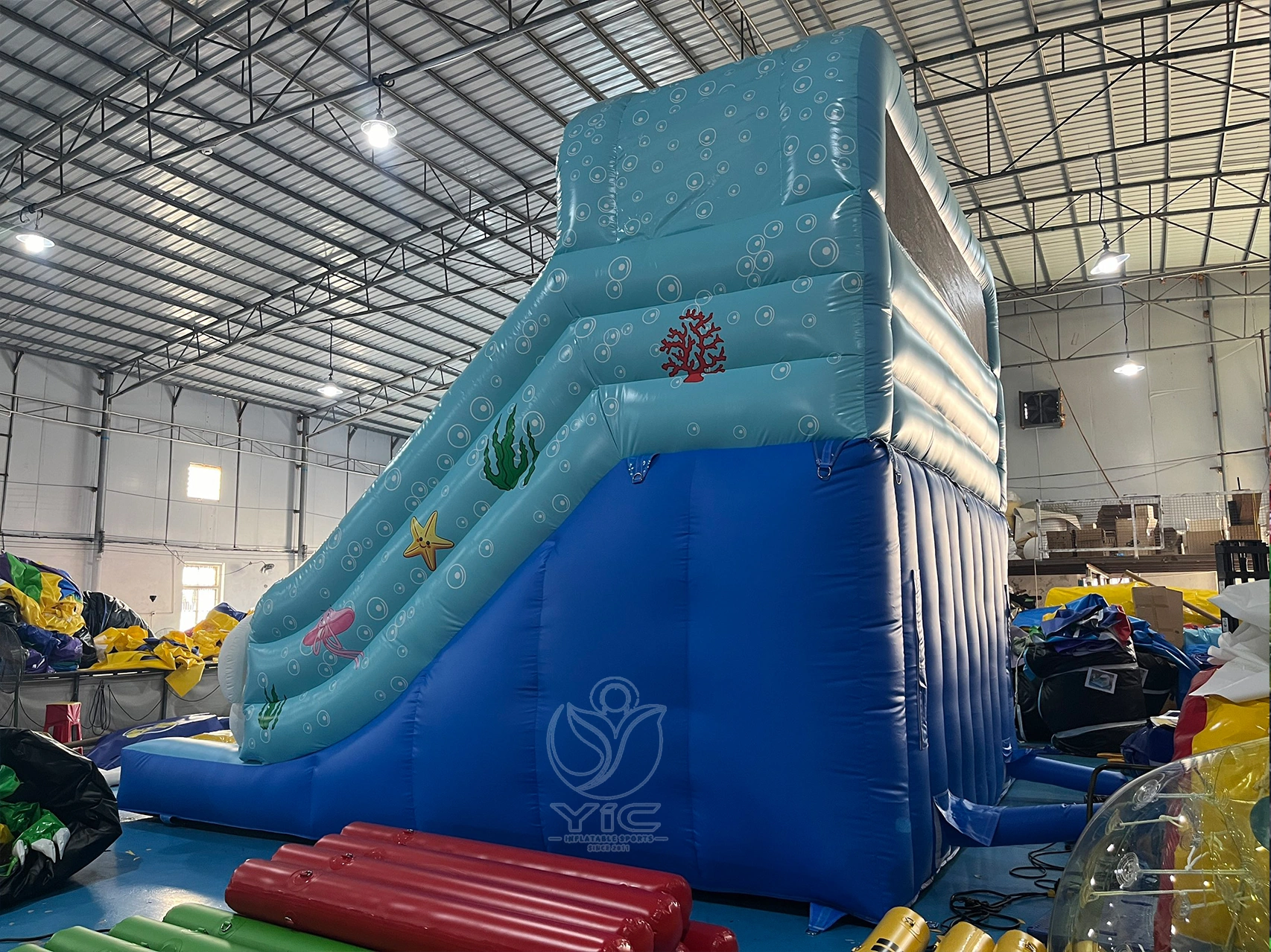 Inflatable mermaid slide product photo 4