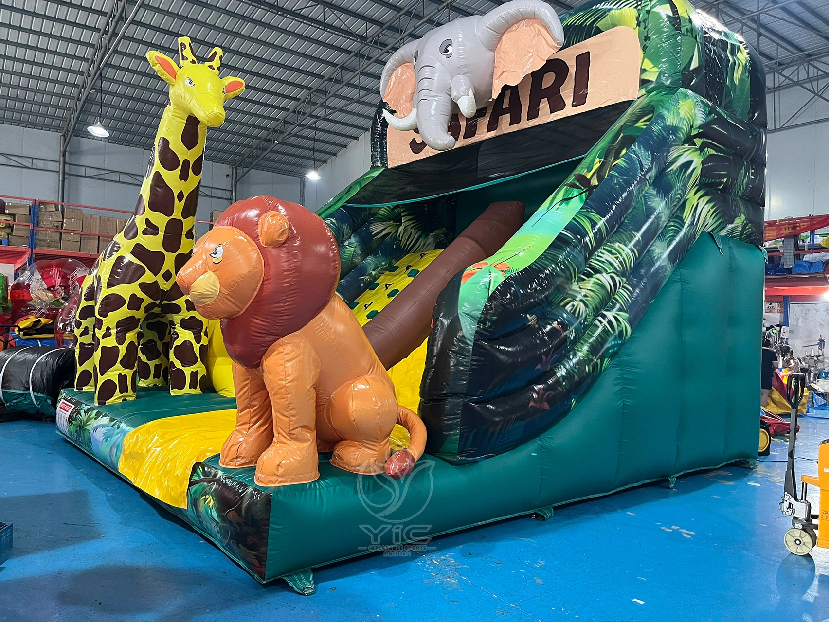 Safari inflatable slide product photo 2