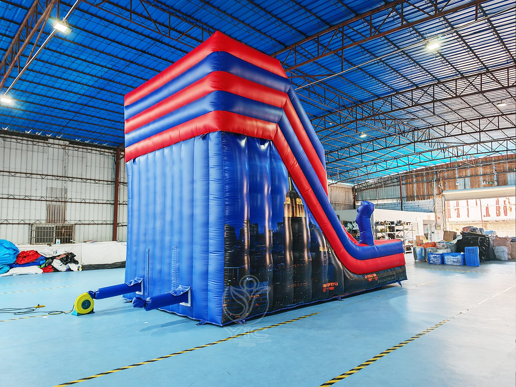 Spider man inflatable slide product photo 5