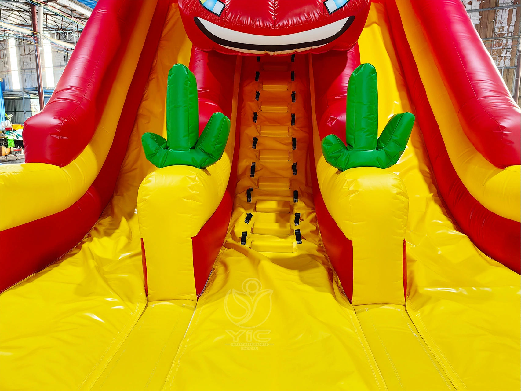 Inflatable racing car slide product photo 5