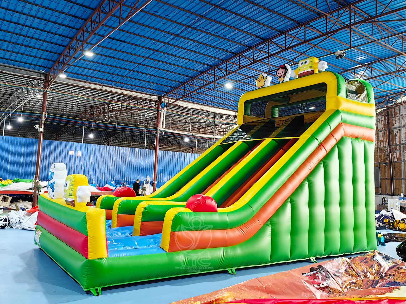 Spongebob inflatable slide product photo 2