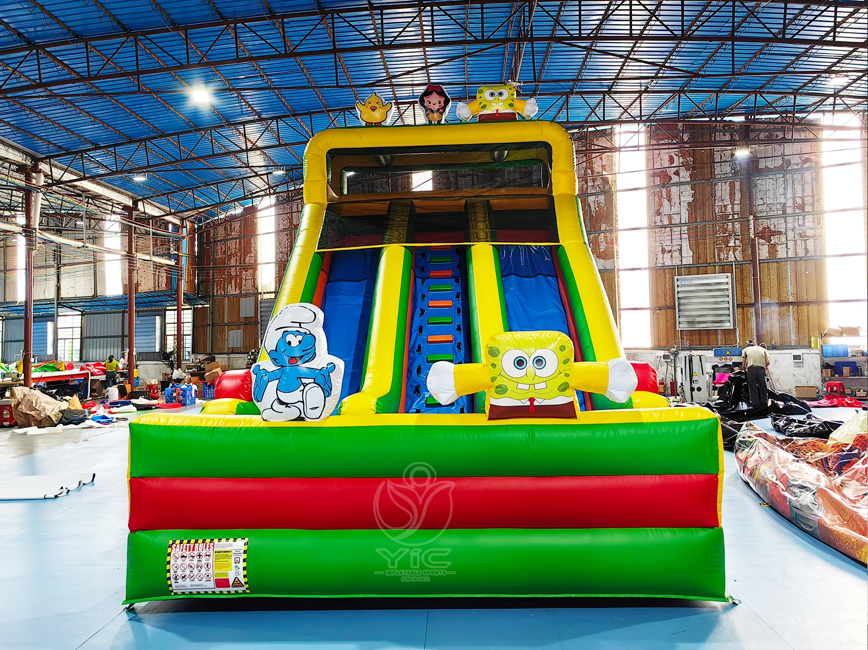 Spongebob inflatable slide product photo 3