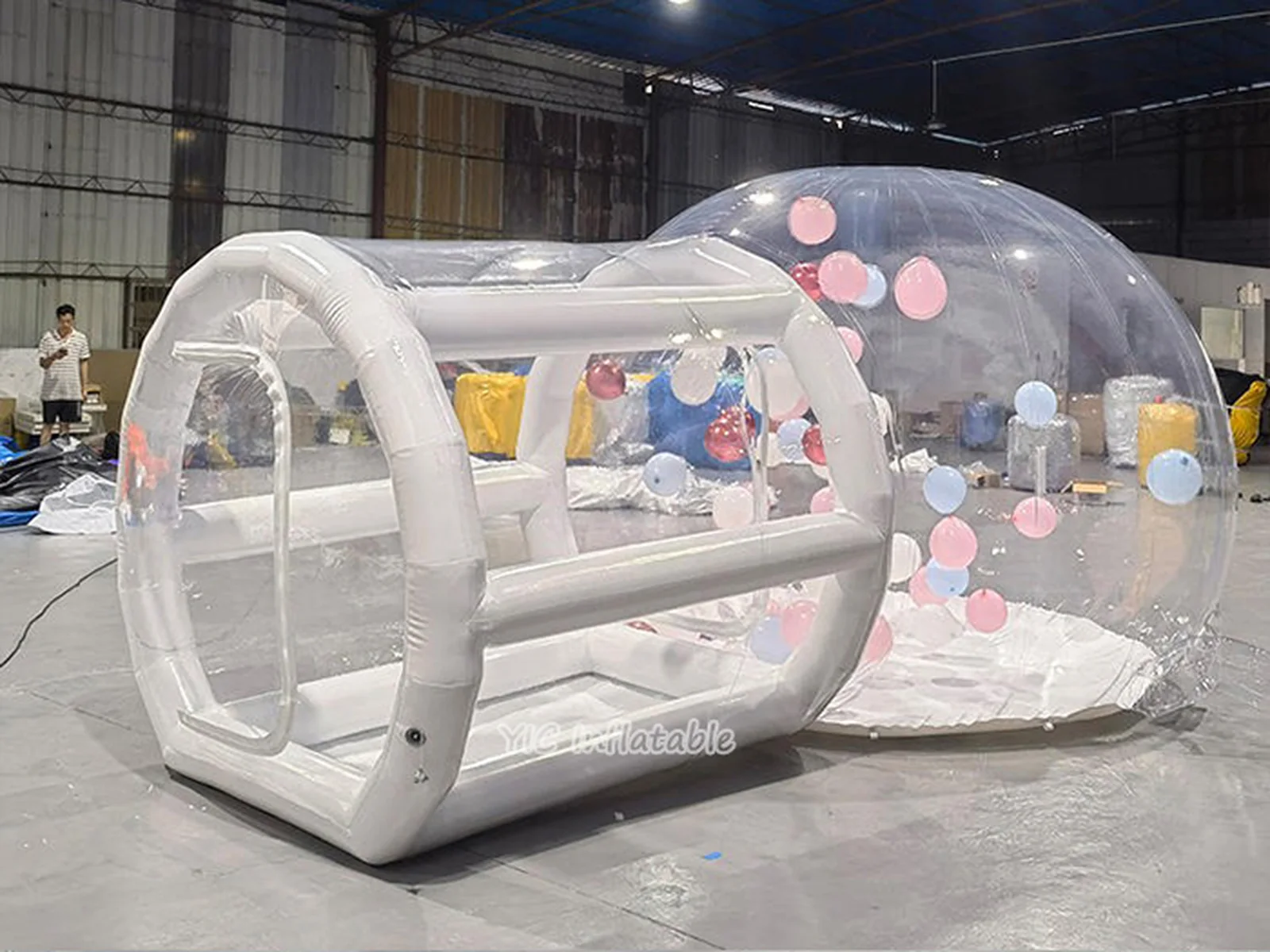 Blow up bubble tent product photo 4