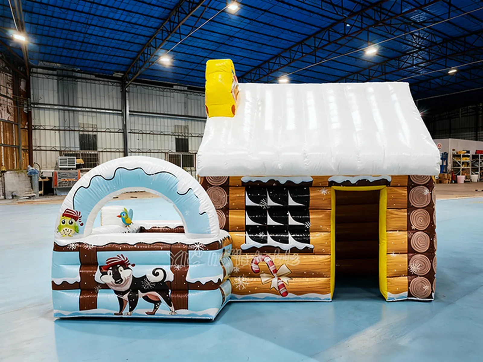 Christmas inflatable gingerbread house product photo 3