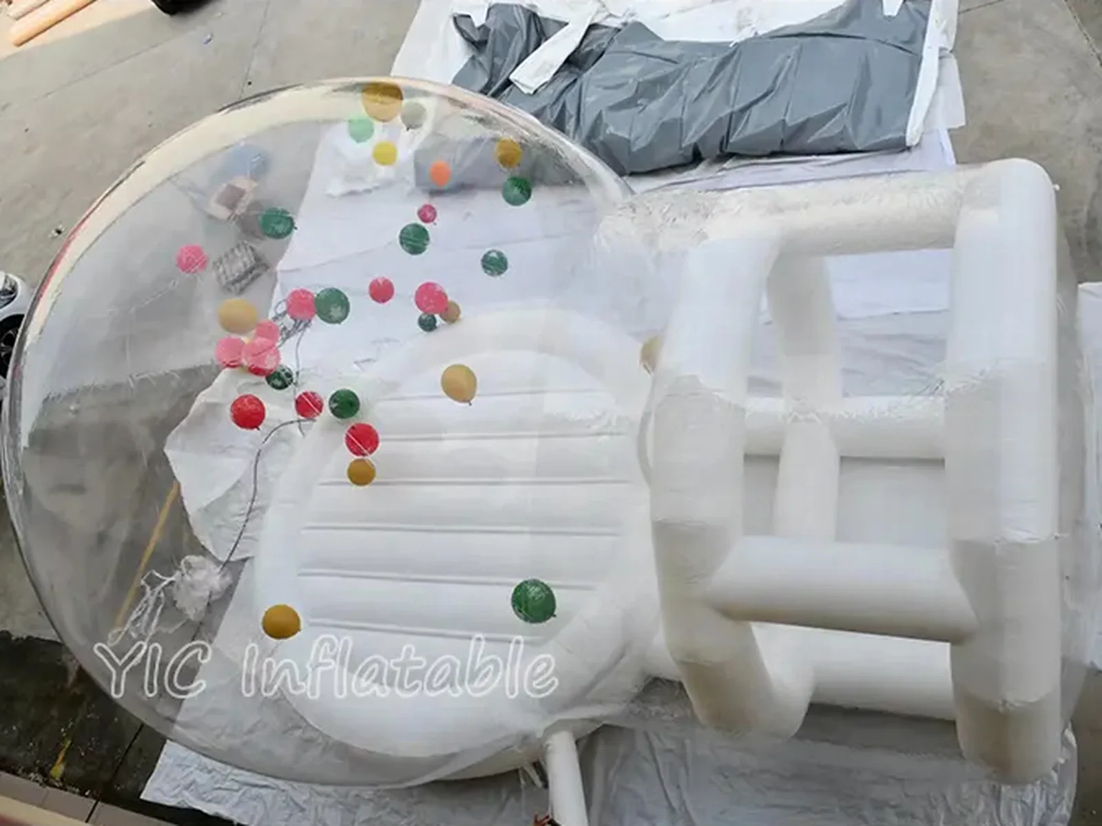 Inflatable bubble balloon house product photo 2