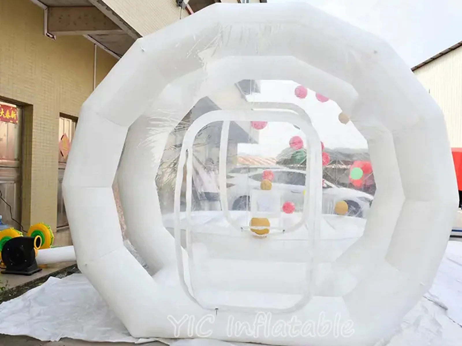 Inflatable bubble balloon house product photo 3