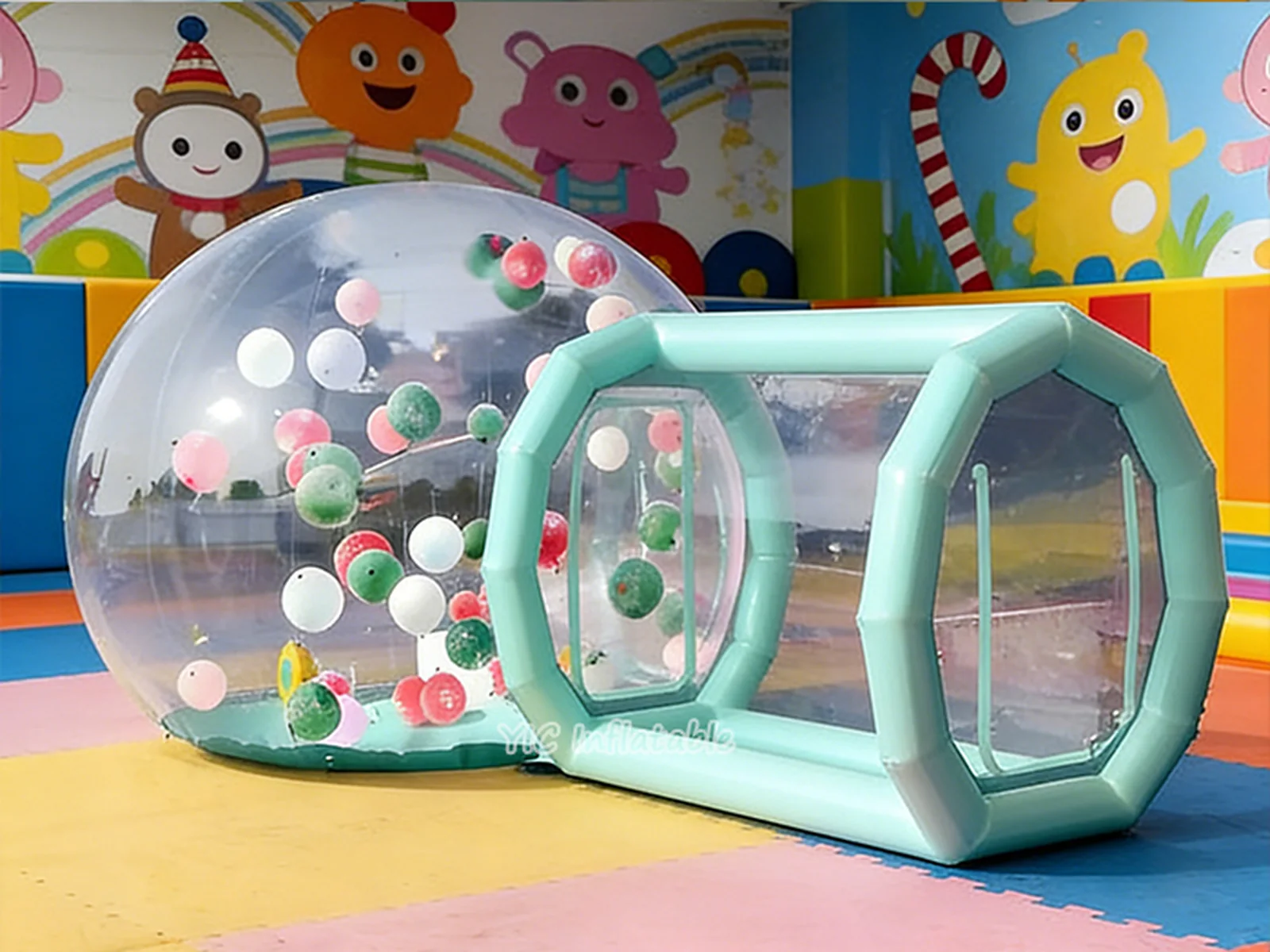 Blow up bubble house product photo 2