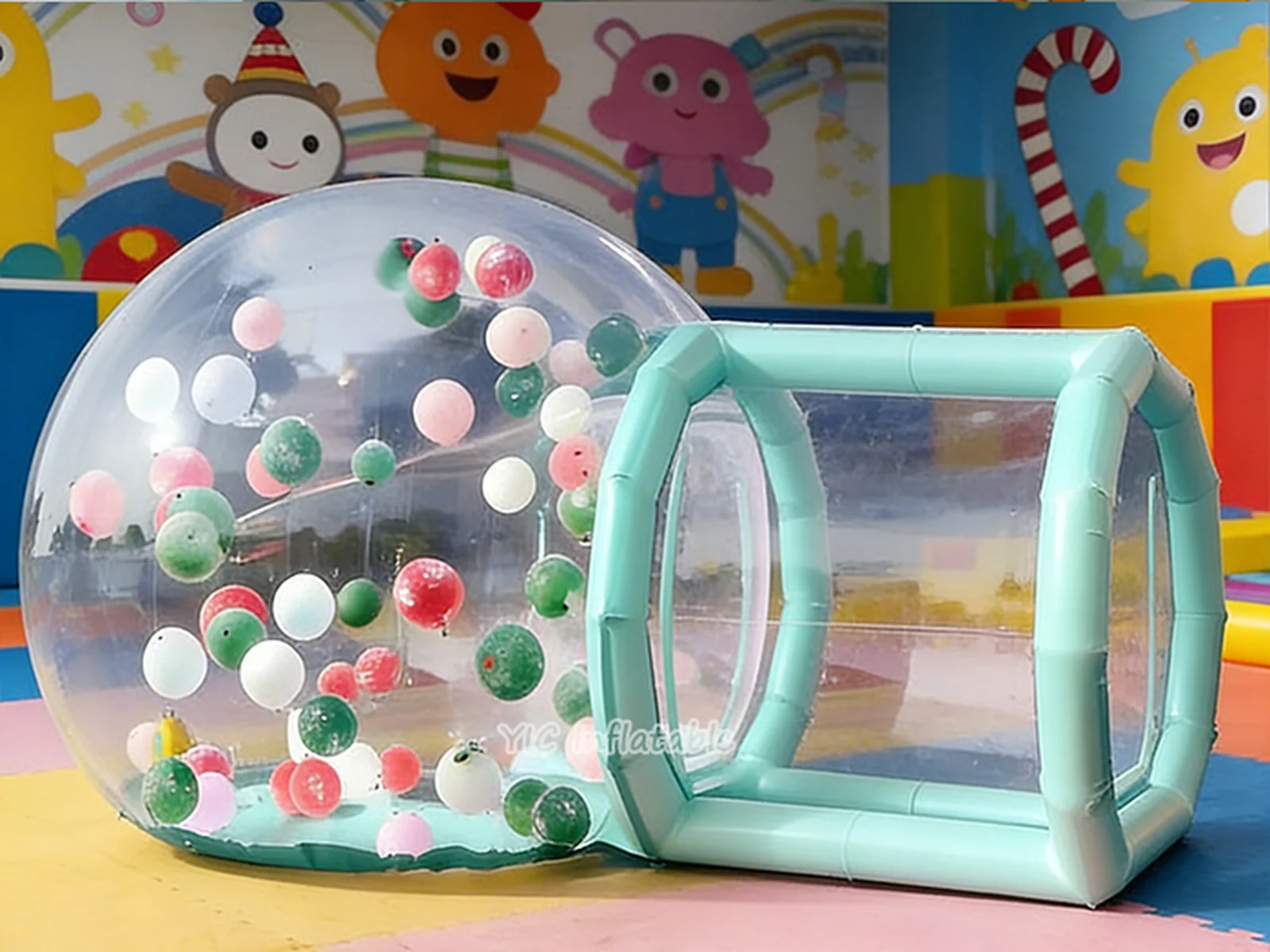 Blow up bubble house product photo 3