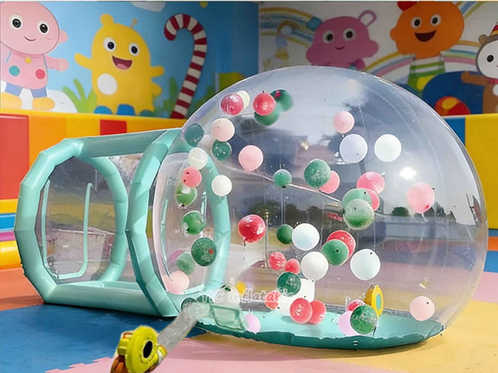 Blow up bubble house product photo 4