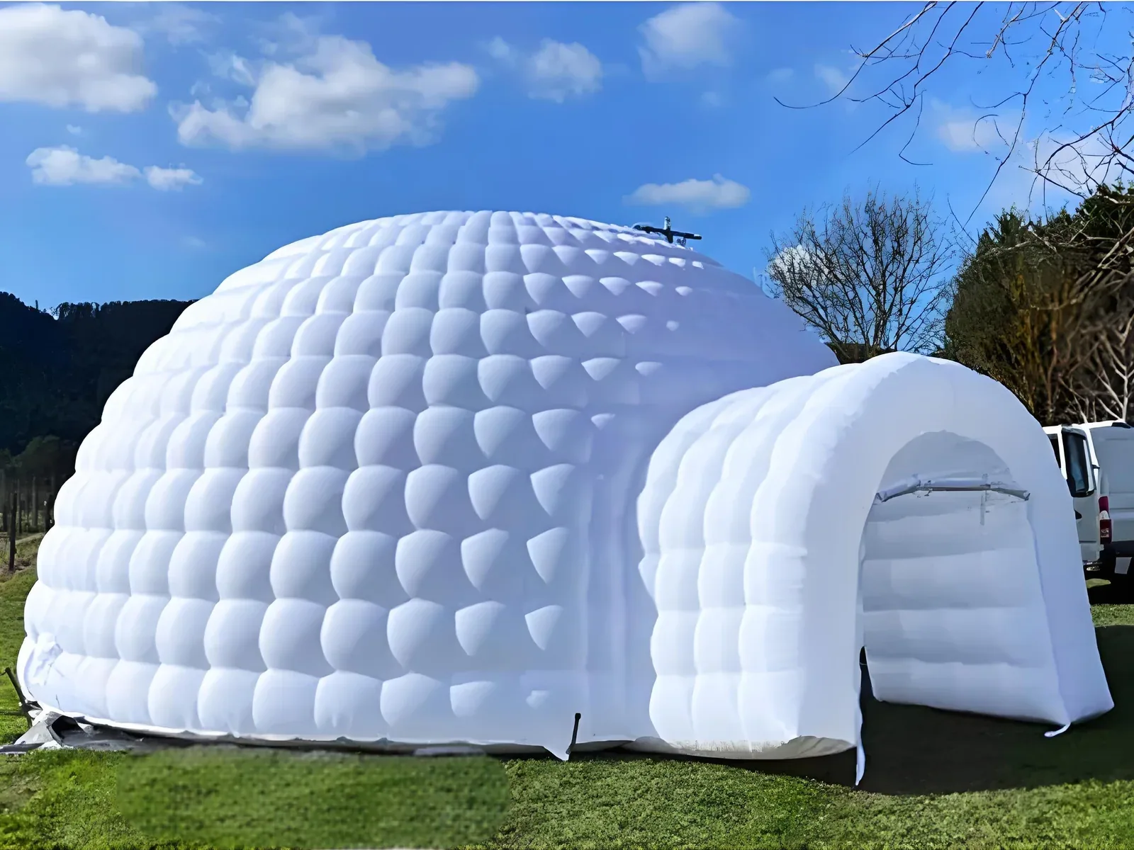 Inflatable igloo dome tent product photo 3