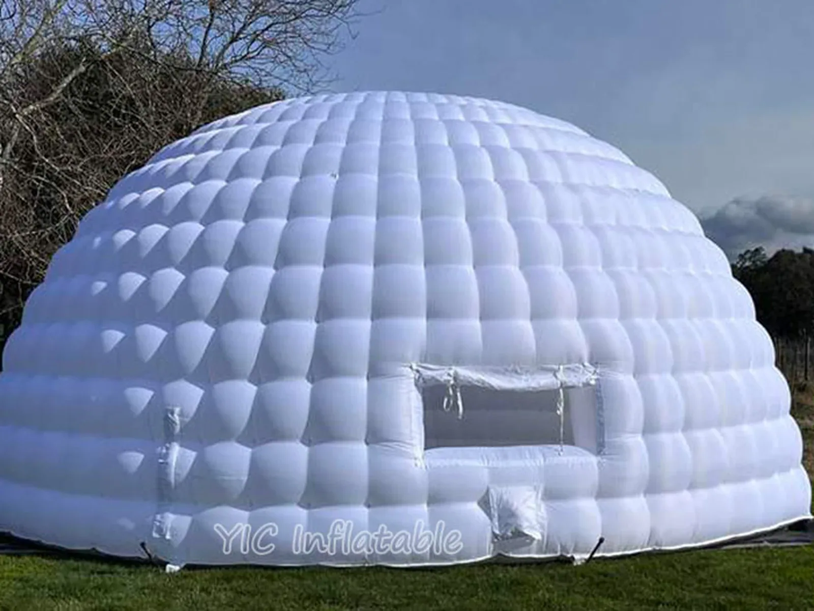 Inflatable igloo dome tent product photo 4