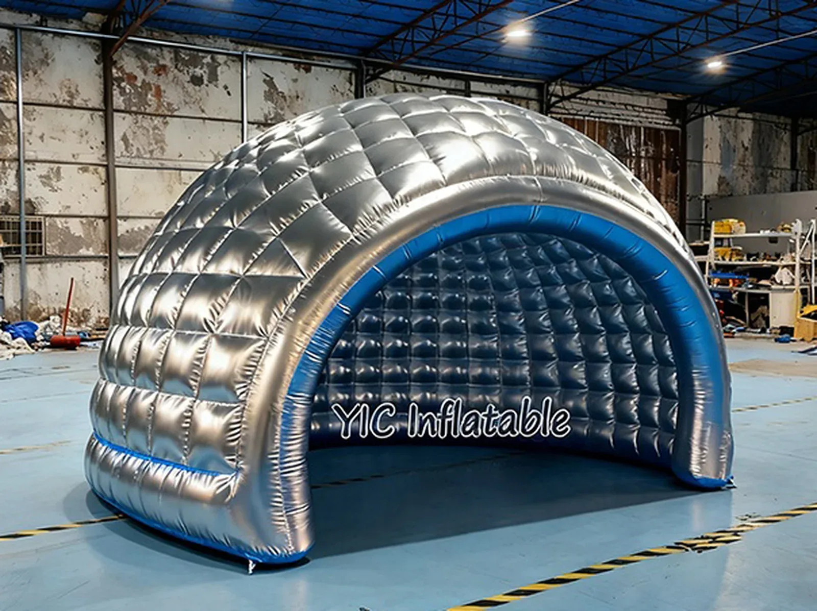Silver airdome inflatable tents product photo 2