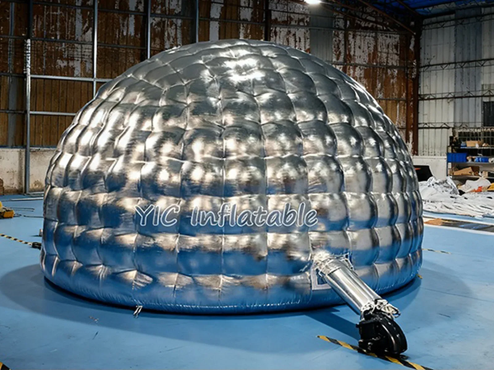 Silver airdome inflatable tents product photo 3