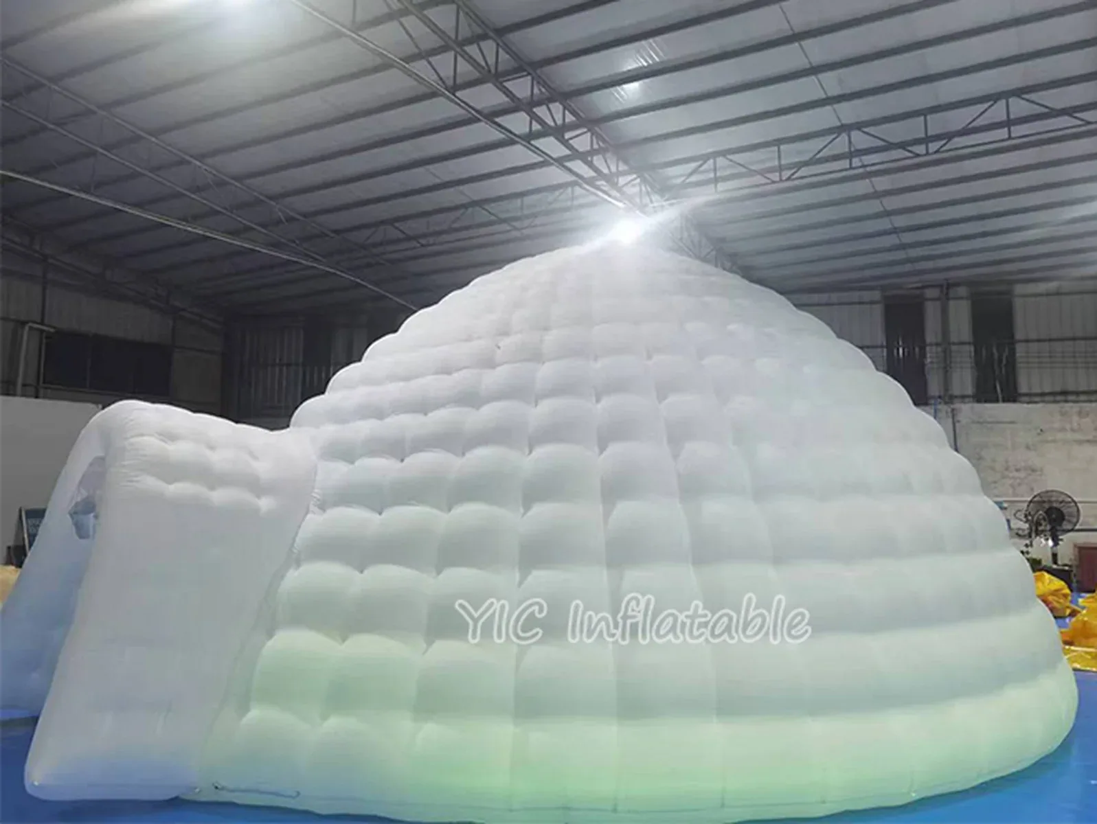 White large inflatable igloo tent product photo 3