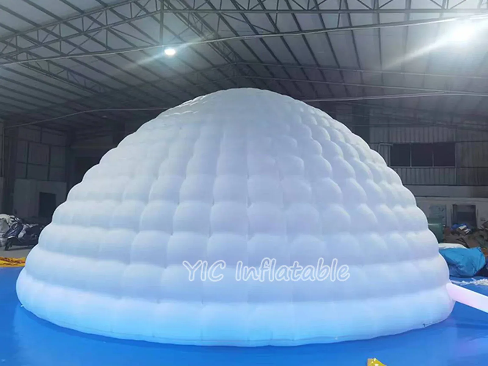 White large inflatable igloo tent product photo 5
