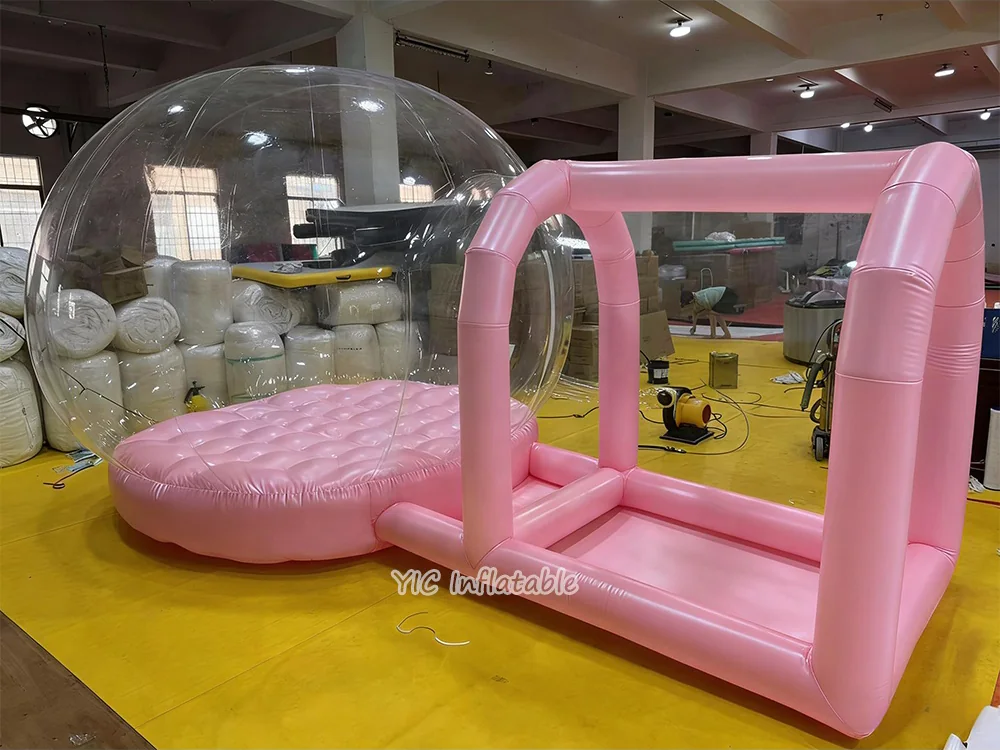 Inflatable transparent dome tent product photo 2