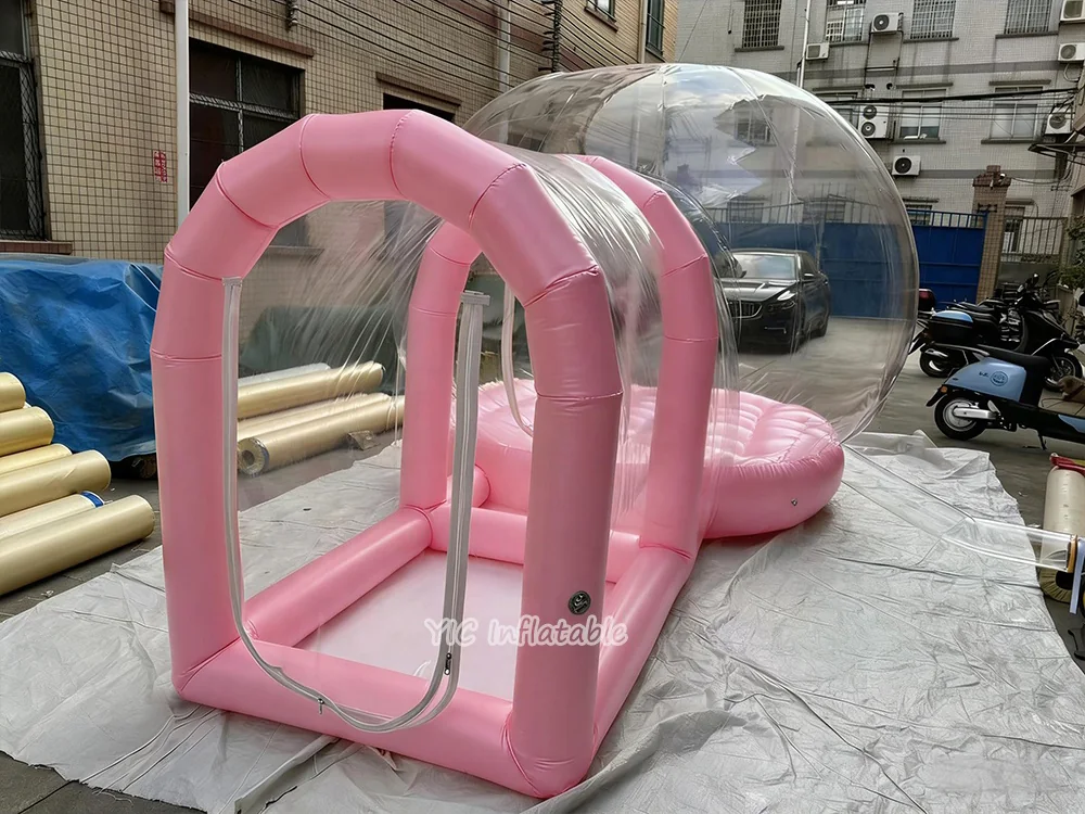 Inflatable transparent dome tent product photo 3