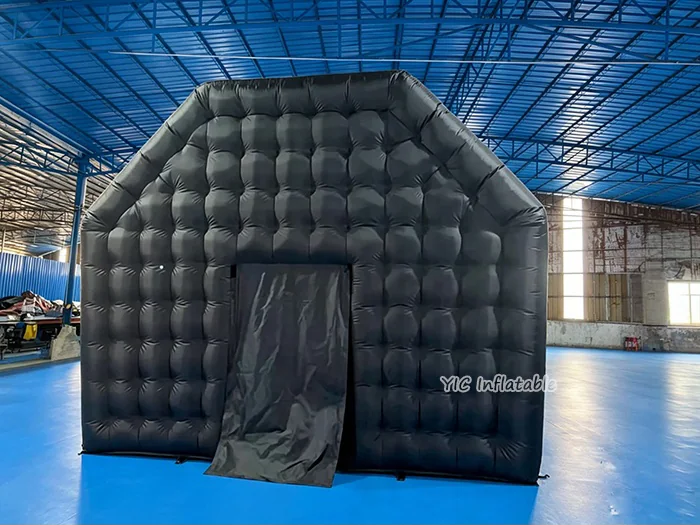 Black inflatable party tent product photo 2