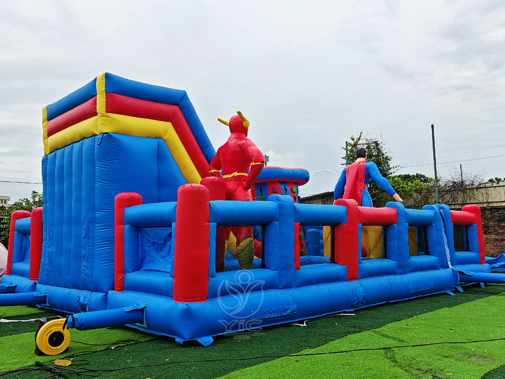 Adventure play inflatable park product photo 2