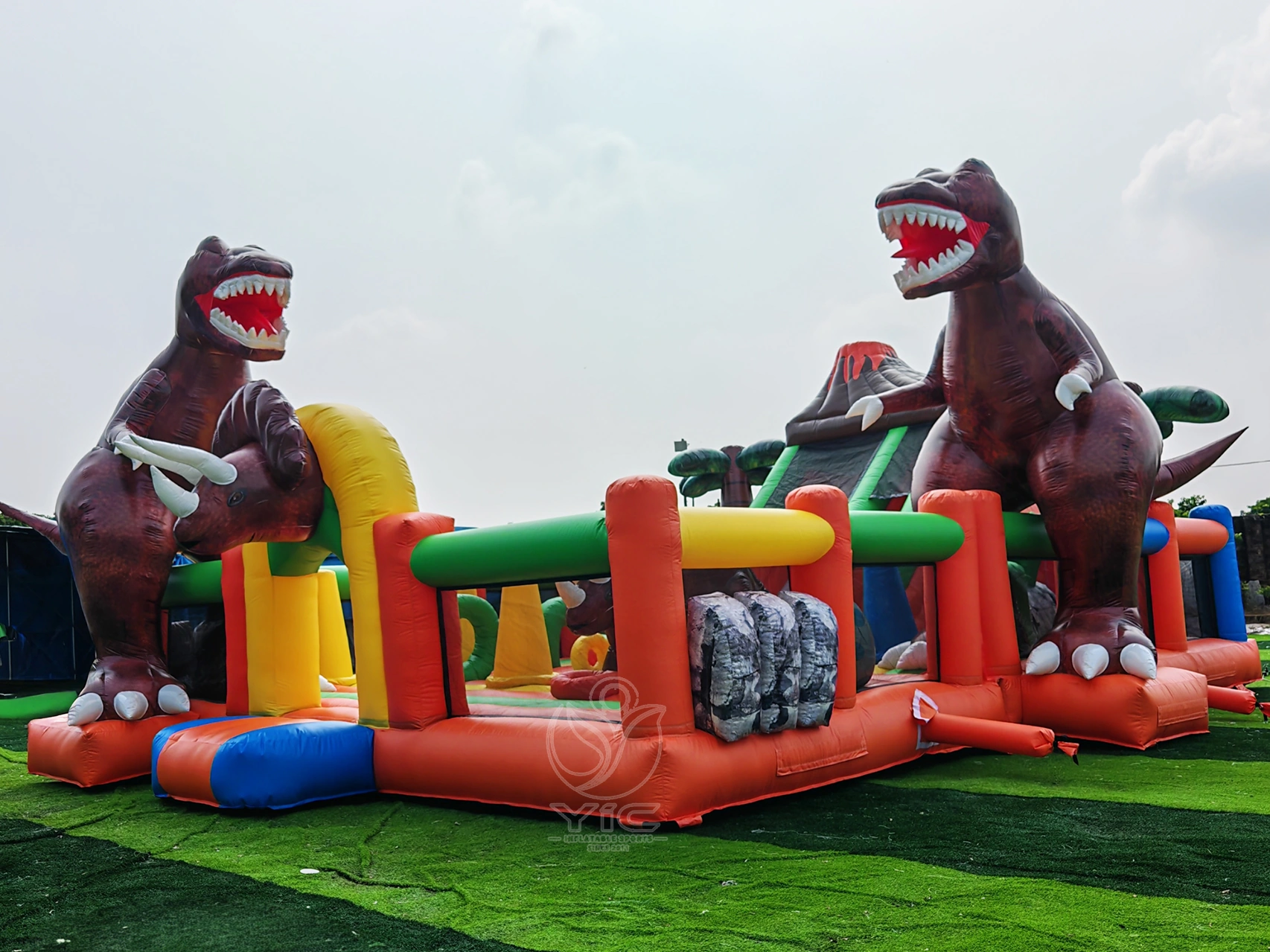 Dinosaur inflatable playground product photo 2