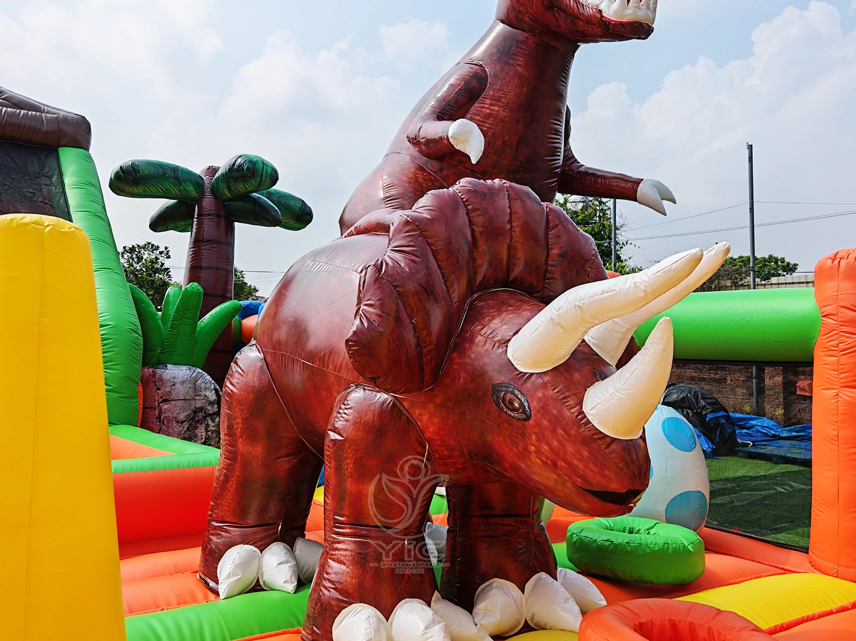 Dinosaur inflatable playground product photo 4