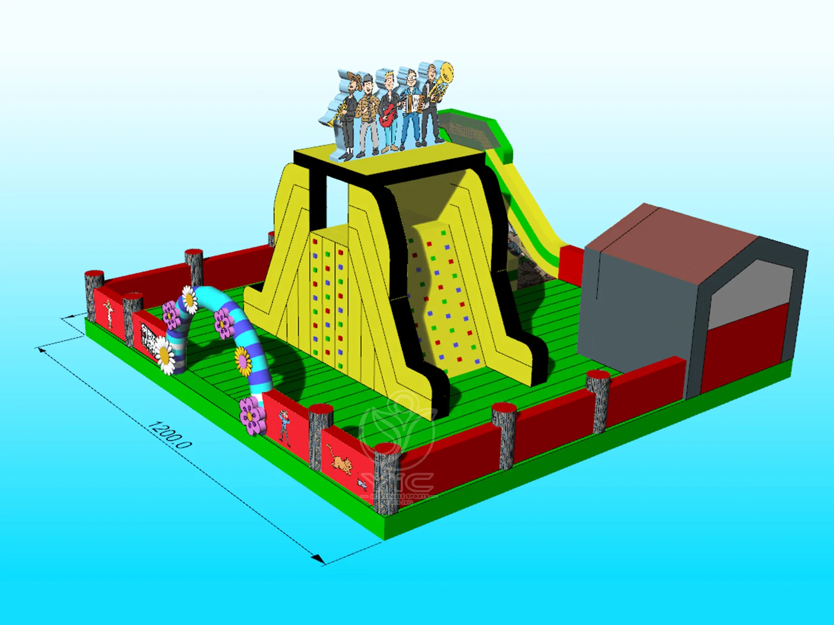 Kids Inflatable Amusement Park product photo 5