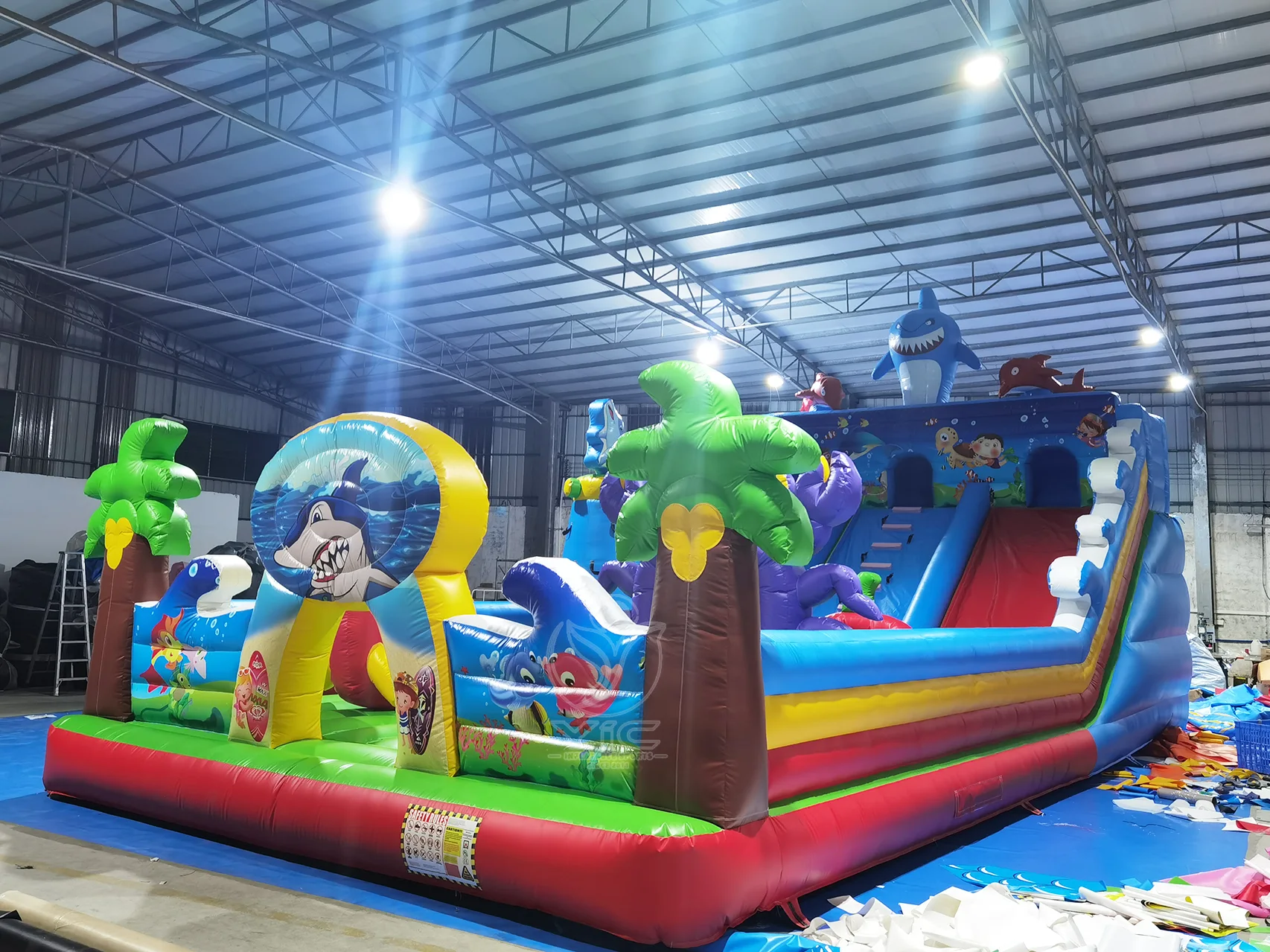 Ocean Bouncy Castle, a commercial ocean bouncy castle by YIC Inflatable Sports